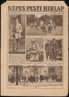 1928-1935 A Képes Pesti Hírlap 15 db száma, számos fekete-fehér fotóval, vegyes állapotban