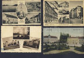 143 db háború előtti magyar városképes lap