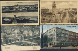 143 db háború előtti magyar városképes lap