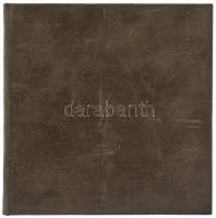 Lapis András (1942-) 2001. "Mátyás király" bronz plakett dísztokban, a szegedi lovasszobor...