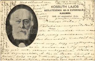 1902 Kossuth Lajos (1802-1894) születésének 100. évfordulója alkalmára 1902. év szeptember 19-én (EK)