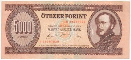1990. 5000Ft "H 30507920" T:F Adamo F49