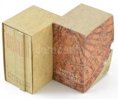 Saecula Hungariae I-XII. Válogatott írások a honfoglalás korától napjainkig 12 könyvben. Bp., 1985. Széchenyi Művészeti Központ. Kiadói papírkötés, kiadói papír dísztokban, jó állapotban.