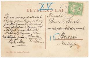 1910 Vehéc, Vechec (Varannó mellett / near Vranov nad Toplou); cigány tanya. Spira Ábrahám kiadása /...