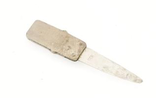 Ezüst(Ag) fogpiszkáló, jelzett, h: 5,5 cm, nettó: 4 g