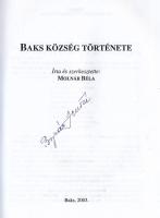 Molnár Béla: Baks község története. Baks, 2003. Baks Község önkormányzata. 136p. Megjelent 500 példá...