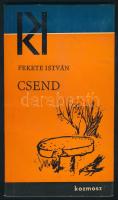 Fekete István: Csend. Bp., 1965, Kozmosz. Első kiadás! Kiadói papírkötés, jó állapotban.