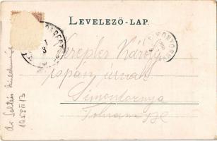 Nagykőrös, Kossuth szobor ünnepélyes leleplezése 1900. szeptember hó 30-án. Tóth András debreceni sz...