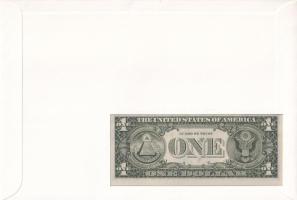 Amerikai Egyesült Államok 1985. 1$ felbélyegzett borítékban, bélyegzéssel T:UNC
USA 1985. 1 Dollar ...