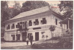 1911 Szliács, Sliac; Amália udvar. Magyar Bazár Waktor Sámuel kiadása / spa villa