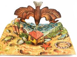 Gulliver az óriások között. Vojtech Kubasta rajzaival. (Képes mesekönyv, két térbeli illusztrációval...