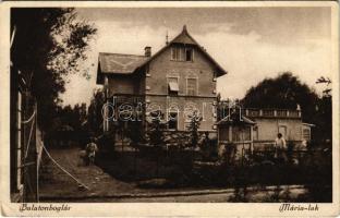 Balatonboglár, Mária-lak. Monostory György kiadása (EK)