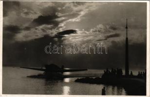 1942 Balatonföldvár, hidroplán, photo