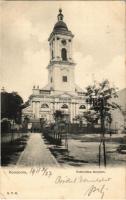 1911 Komárom, Komárnó; Református templom / Calvinist church (EB)