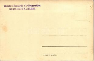 Zamárdi, Balatonzamárdi; Római katolikus kápolna, belső, photo. Balaton-Zamárdi fürdőegyesület kiadá...