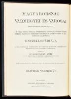 Szatmár vármegye és Szatmár-Németi sz. kir. város. Szerk.: Dr. Borovszky Samu. Magyarország vármegyé...