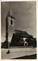 1942 Dunaszerdahely, Dunajská Streda; Római katolikus templom / Roman Catholic church (kis szakadás / small tear)