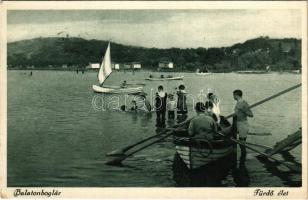 1925 Balatonboglár, Fürdő élet. Kiadja Monostory György 53. sz.