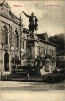 1906 Miskolc, Kossuth szobor. Gedeon András kiadása (EB)