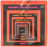 Tessék Választani! Vinyl, LP, Compilation, Stereo, Pepita, Magyarország, 1977. VG+