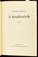 Harsányi Kálmán: A kristálynézők. Regény. A szerző, Harsányi Kálmán (1876-1929) költő, író, drámaíró, színikritikus által DEDIKÁLT példány! Bp., 1914., Toldi Lajos,(Pesti-ny.), X+(2)+317 p. Első kiadás. Egészoldalas szecessziós illusztrációval. Átkötött egészvászon-kötés.