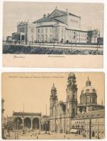 München, Munich; - 8 pre-1945 postcards