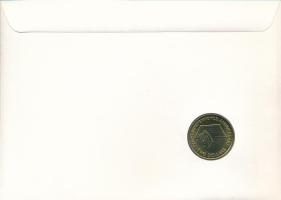 Kiribati 1989. 2$ "A függetlenség 10. évfordulója" forgalmi emlékérme felbélyegzett boríté...