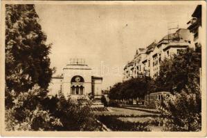 1956 Temesvár, Timisoara; B-dul 30 Decembrie / utca, villamos / street view, tram (EK)