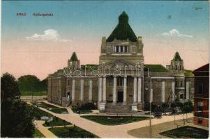 Arad, Kultúrpalota. Kerpel Izsó kiadása / Palace of Culture (vágott / cut)