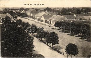 1926 Barcs, látkép. Vasúti levelezőlapárusítás 4136. (fa)