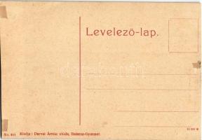 Balassagyarmat, Római katolikus templom. Darvai Ármin utóda kiadása. W.L. (?) No. 991. (vágott / cut...