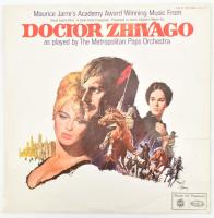 Maurice Jarre / The Metropolitan POPS Orchestra - Doctor Zhivago, Vinyl, LP, Album, Mono, Nagy Britannia 1966 (VG, a tok enyhén sérült)