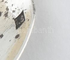 Ezüst(Ag) fűszeres kanál, jelzett, h: 7,5 cm, nettó: 5,4 g