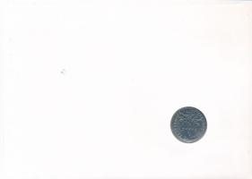 Franciaország / Francia Guyana 1977. 1Fr Ni felbélyegzett borítékban, bélyegzéssel, német nyelvű táj...