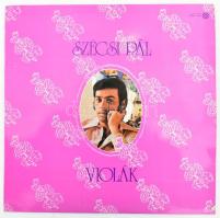 Szécsi Pál - Violák.  Vinyl, LP, Album, Pepita, Magyarország, 1976. VG