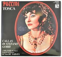 Puccini - Callas, Di Stefano, Gobbi, Victor De Sabata - Tosca. 2 x Vinyl, LP, Stereo, Hungaroton, Magyarország, 1980. VG