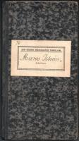 1932 Egri közigazgatási tanfolyam leckekönyve