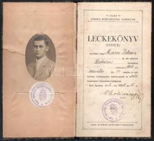 1932 Egri közigazgatási tanfolyam leckekönyve