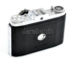 Zeiss Ikon Ikonta fényképezőgép Zeiss Prontor SV 1:4,5 f: 75 12 mm objektívvel, bőr tokkal. Jó állap...