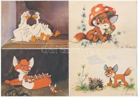 VUK - 18 db modern használatlan képeslap / 18 modern unused postcards