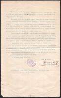 1914 A Késmárki ág. hitv. ev. kerületi líceum igazgatóságának levele Bary Józsefnek