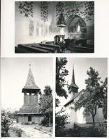 Csaroda - 5 db MODERN retro fekete-fehér magyar képeslap