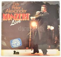 Peter Alexander - Das Peter Alexander Konzert Live, 2 x Vinyl, LP, Album, Németország 1976 (VG+, a tok enyhén sérült)