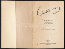Chantez avec nous! 25 chansons soviétiques et francaises. (Szovjet és francia mozgalmi dalok, induló...