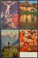 Kb. 82 db RÉGI művész képeslap vegyes minőségben / Cca. 82 pre-1945 art postcards in mixed quality