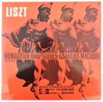 Liszt, László Berki, Istvan Albert, Orchestra Of The Hungarian State Folk Ensemble - Hungarian Rhapsodies Nos. 2, 13, 14, 15, 19 / Csárdás Macabre, Vinyl, LP, Album, Magyarország 1968 (VG)