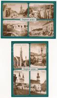 Sopron - 7 db modern reprint képeslap