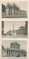 Roma, Rome; 8 pre-1945 postcards in its case