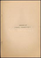 cca 1986 Magyarország 1956. A forradalom előzményei és utóélete. Gépelt szamizdat kiadvány, benne Donáth Ferenc, Vásárhelyi Miklós, Széll Jenő, Mécs Imre és Kis János írásaival. Tűzve, sérülésekkel, az utolsó egy-két lap (részben) elvált a tűzéstől, 120 p.