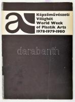 Képzőművészeti Világhét. World Week of Plastik Arts. 1978-1979-1980. Bp.,(1980)., Magyar Képző- és Iparművészek Szövetsége. Benne Kepes György (máshol nem jelent meg), Deim Pál és mások előadásaival. Kiadói kopott papírkötés, javított gerinccel, kissé sérült kötéssel, címlaphiánnyal.